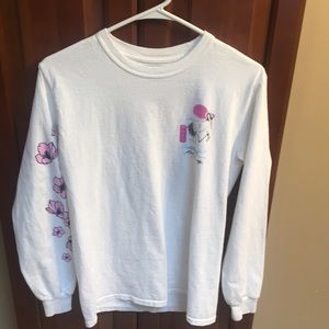 Riot Society Crane Tokyo Men’s Long Sleeve T-Shirt